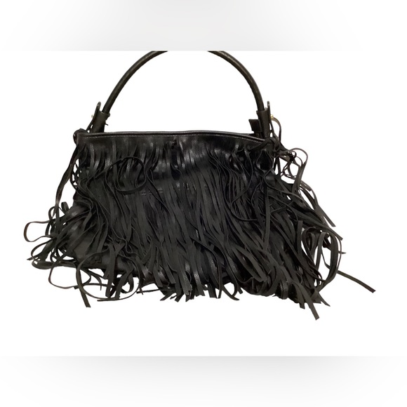 H&M fringe shoulder bag - Picture 1 of 2